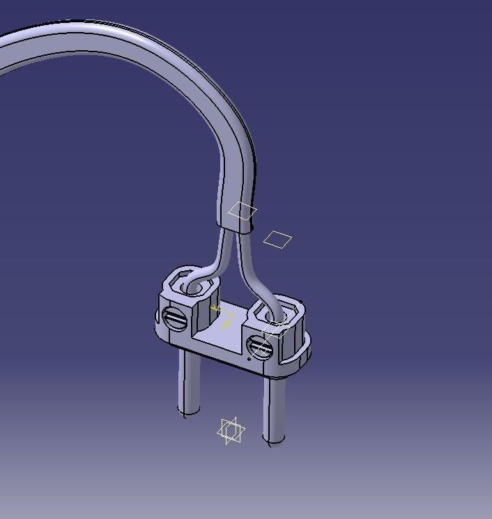 AC Power Plug 3D print model_12