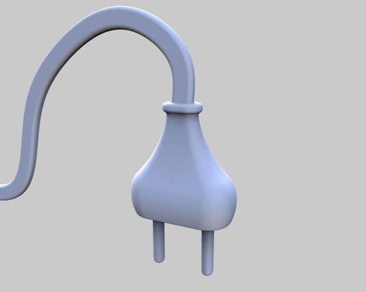 AC Power Plug 3D print model_24