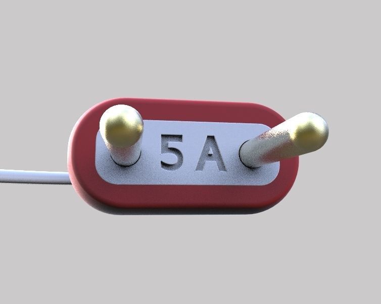 AC Power Plug 3D print model_28