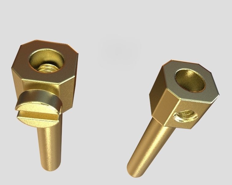 AC Power Plug 3D print model_11