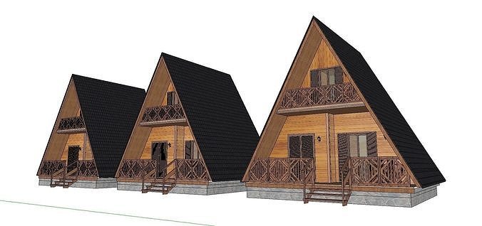 Creative Design-Holiday Cabin-035 3D model