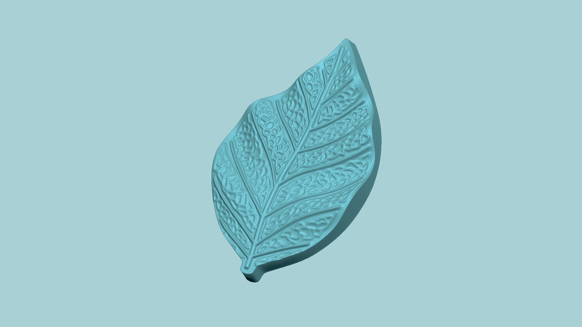 Hydrangea Leaf - Molding Arrangement EVA Foam Craft 3D print model_1