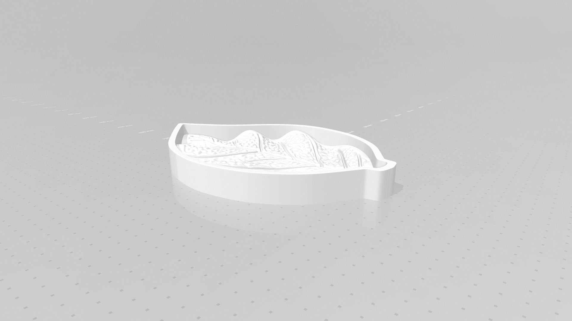 Hydrangea Leaf - Molding Arrangement EVA Foam Craft 3D print model_9