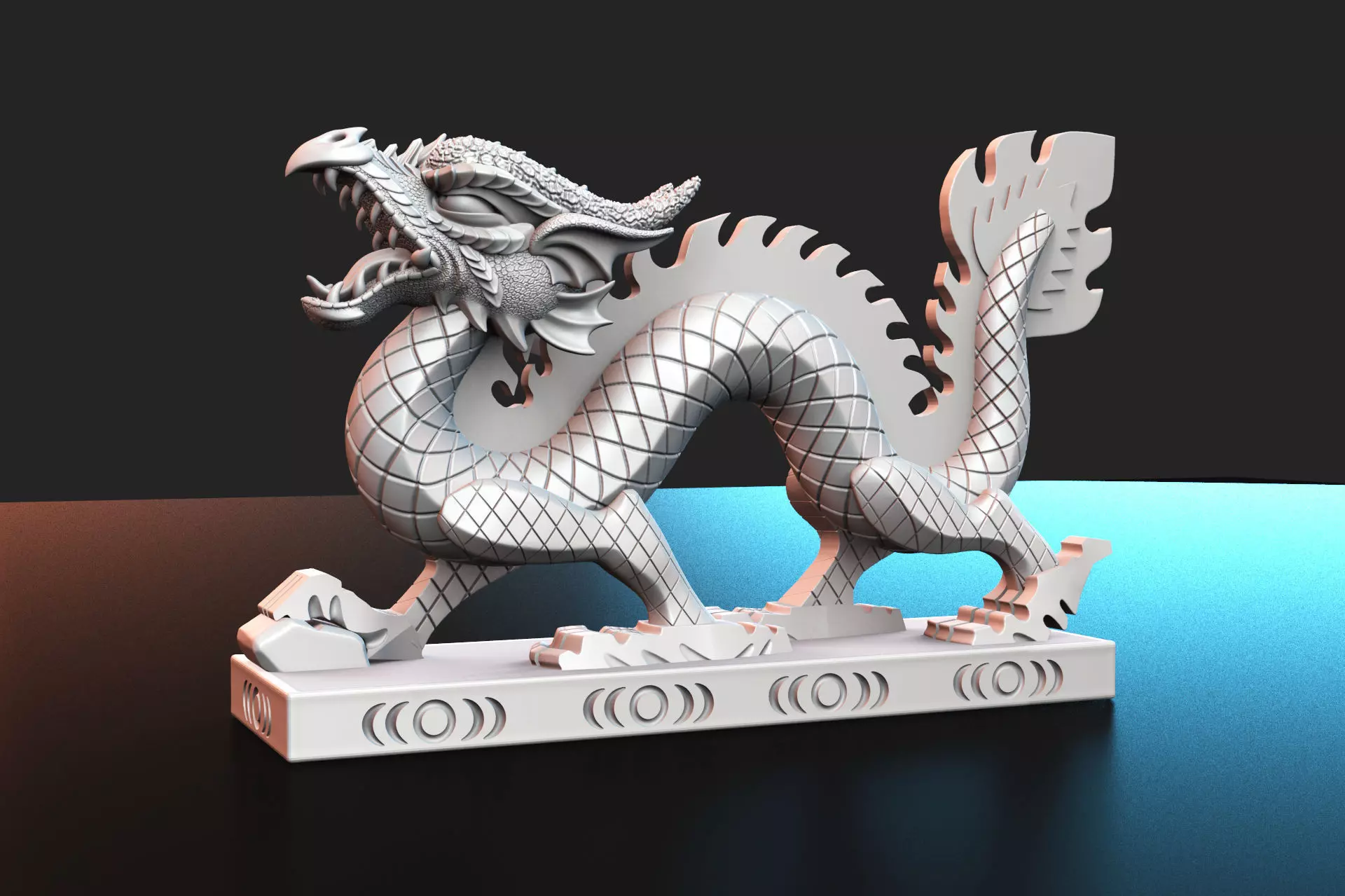 Dragon Idol 3D print model_0