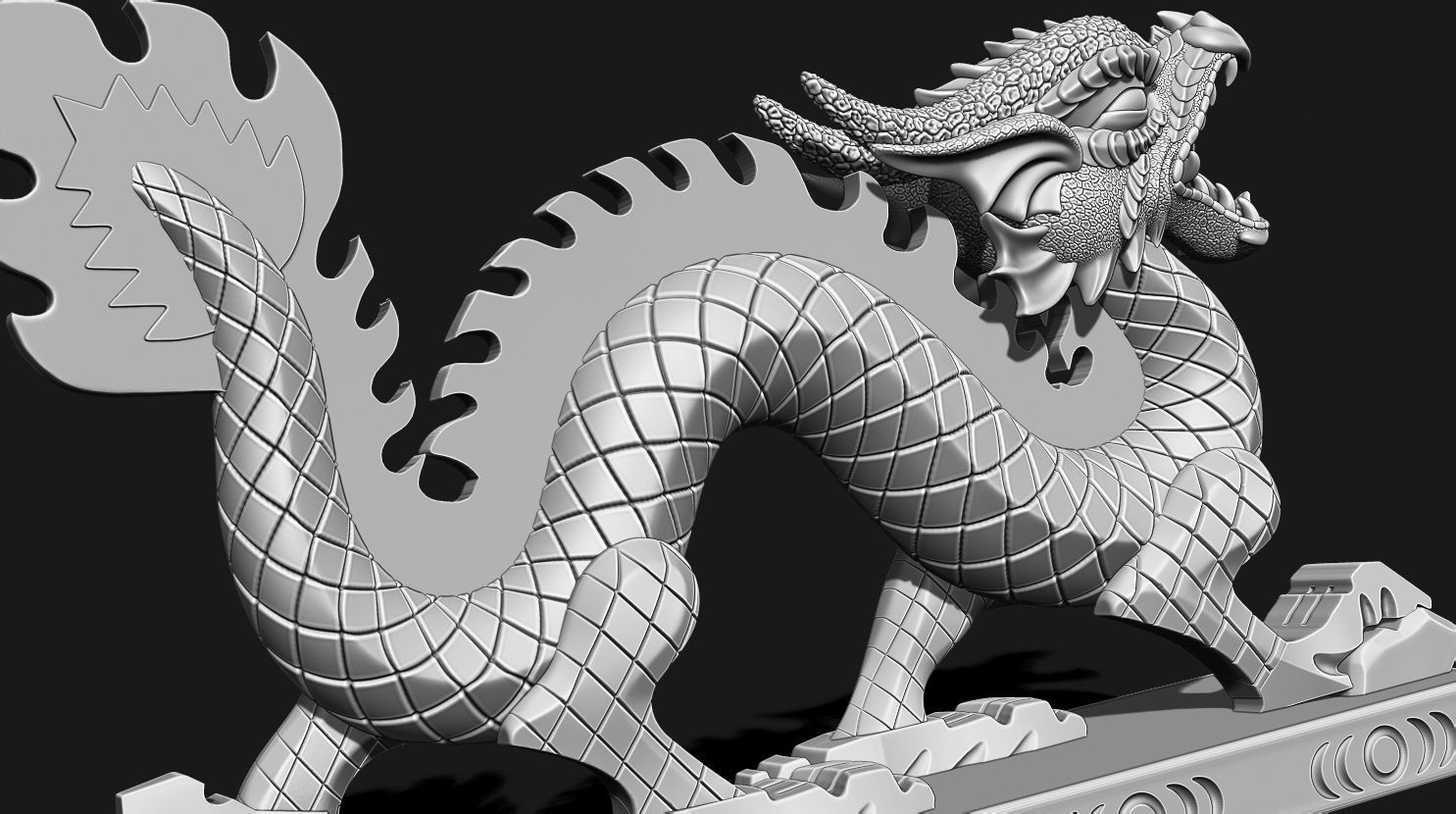 Dragon Idol 3D print model_9