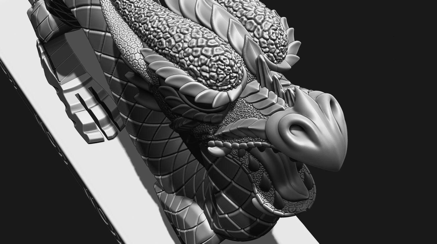 Dragon Idol 3D print model_8
