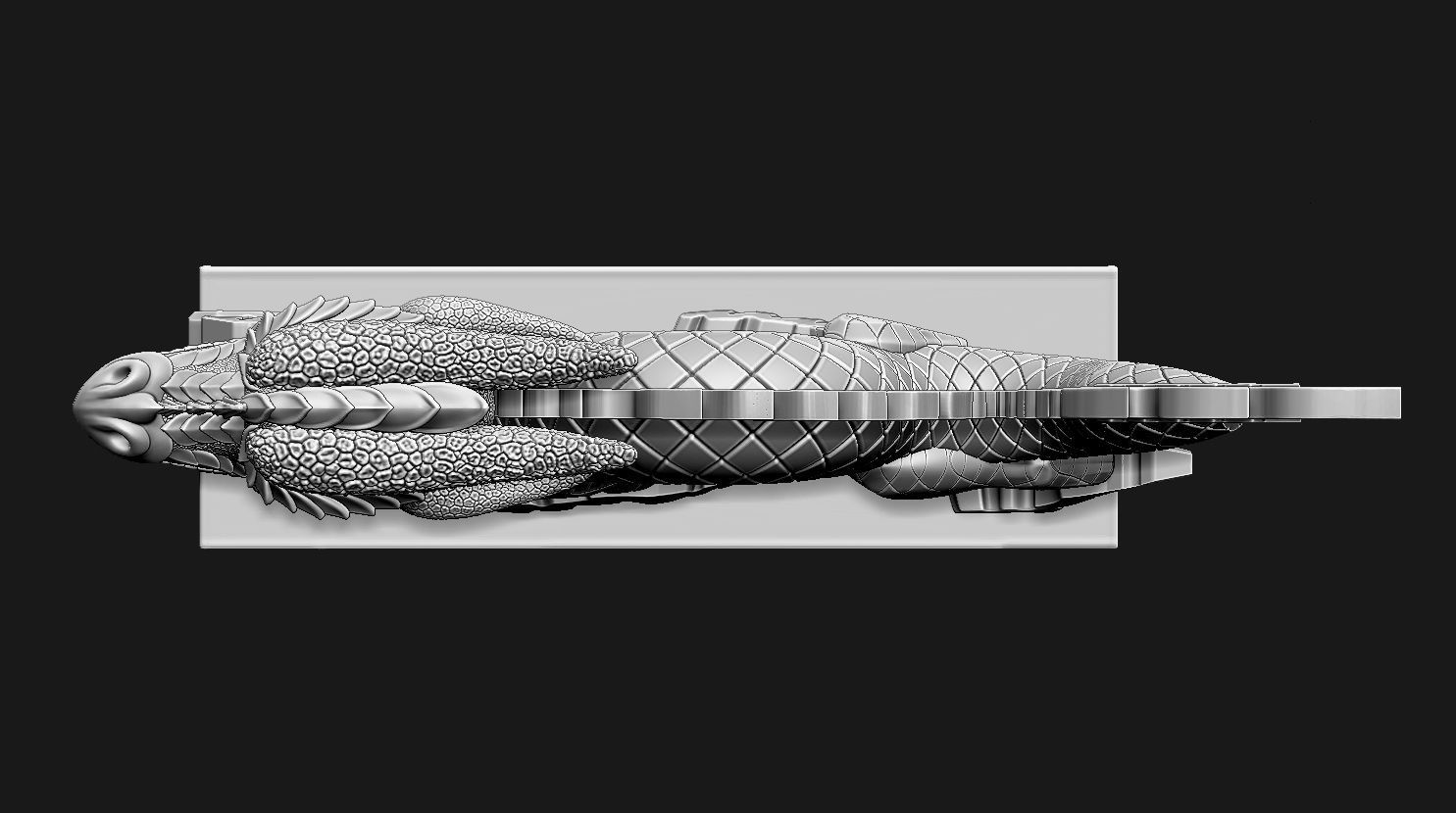 Dragon Idol 3D print model_6