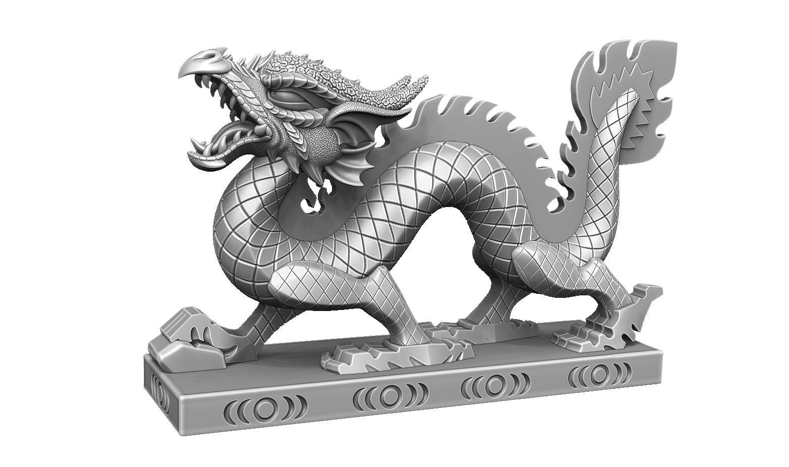 Dragon Idol 3D print model_1