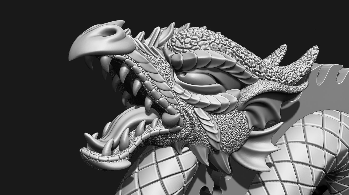Dragon Idol 3D print model_7