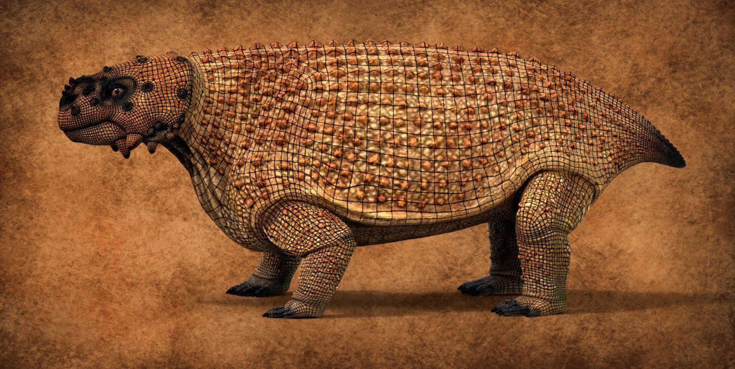 Extinct animals pack version 17 3D model_136