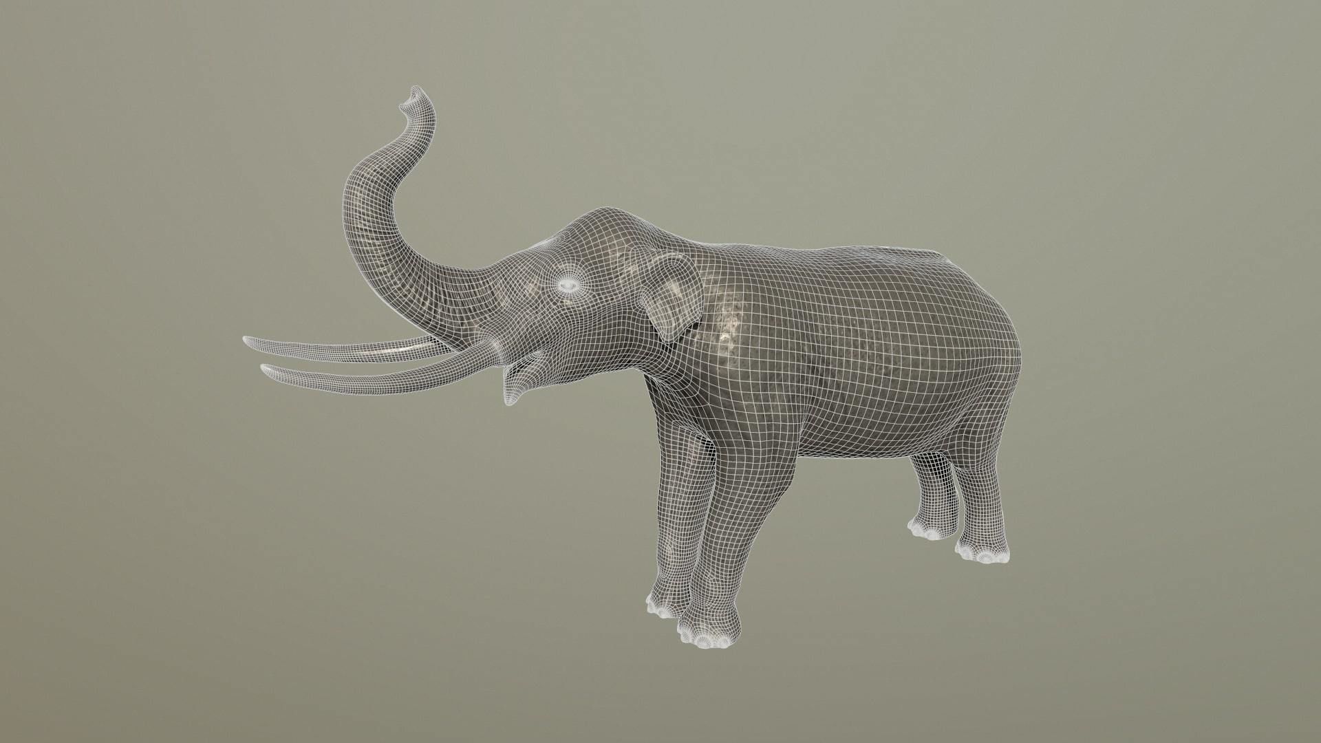 Extinct animals pack version 17 3D model_42