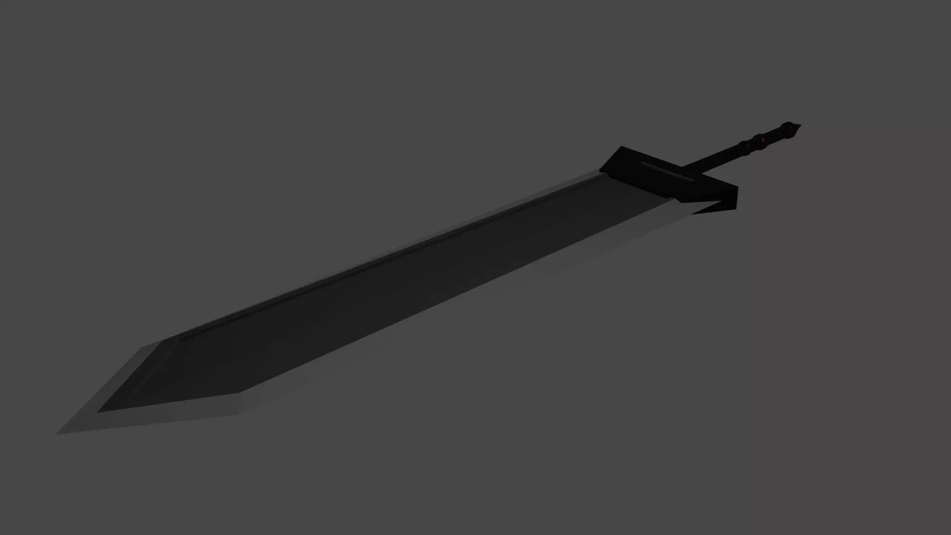 Great Sword 2 Free low-poly 3D model_0