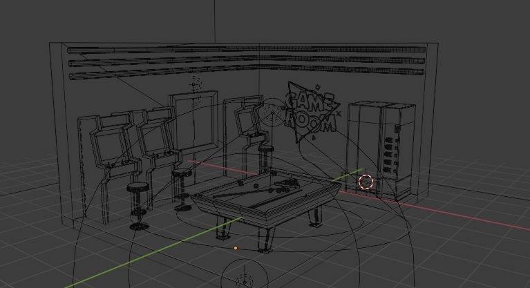 Arcade - Game Room 3D model_5