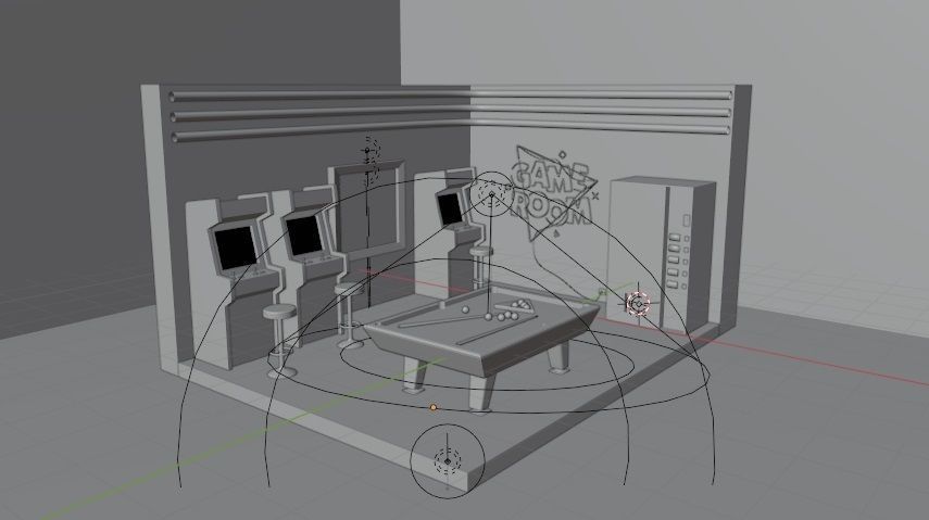 Arcade - Game Room 3D model_4