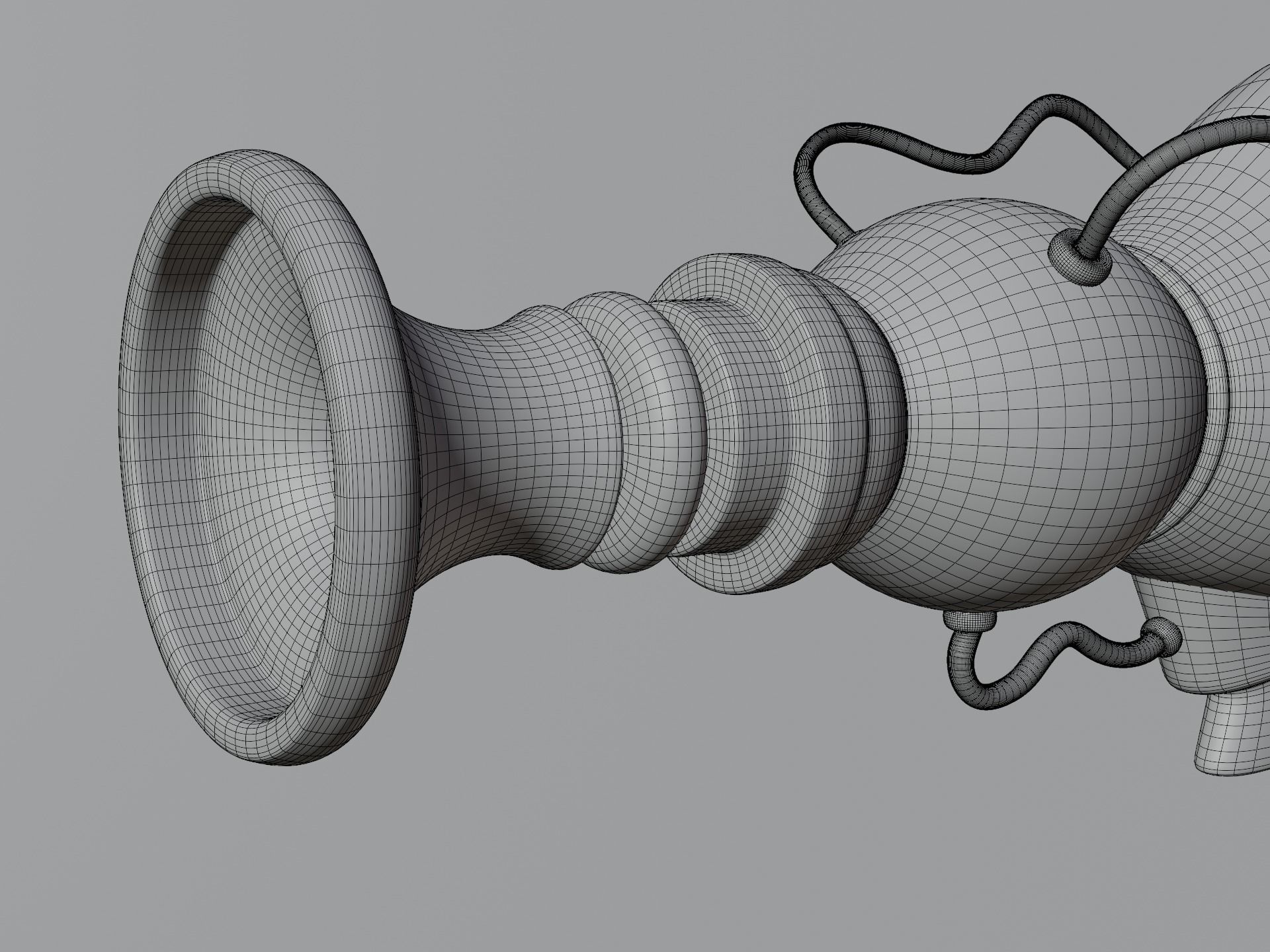 Sci-Fi Pistol 3D model_16