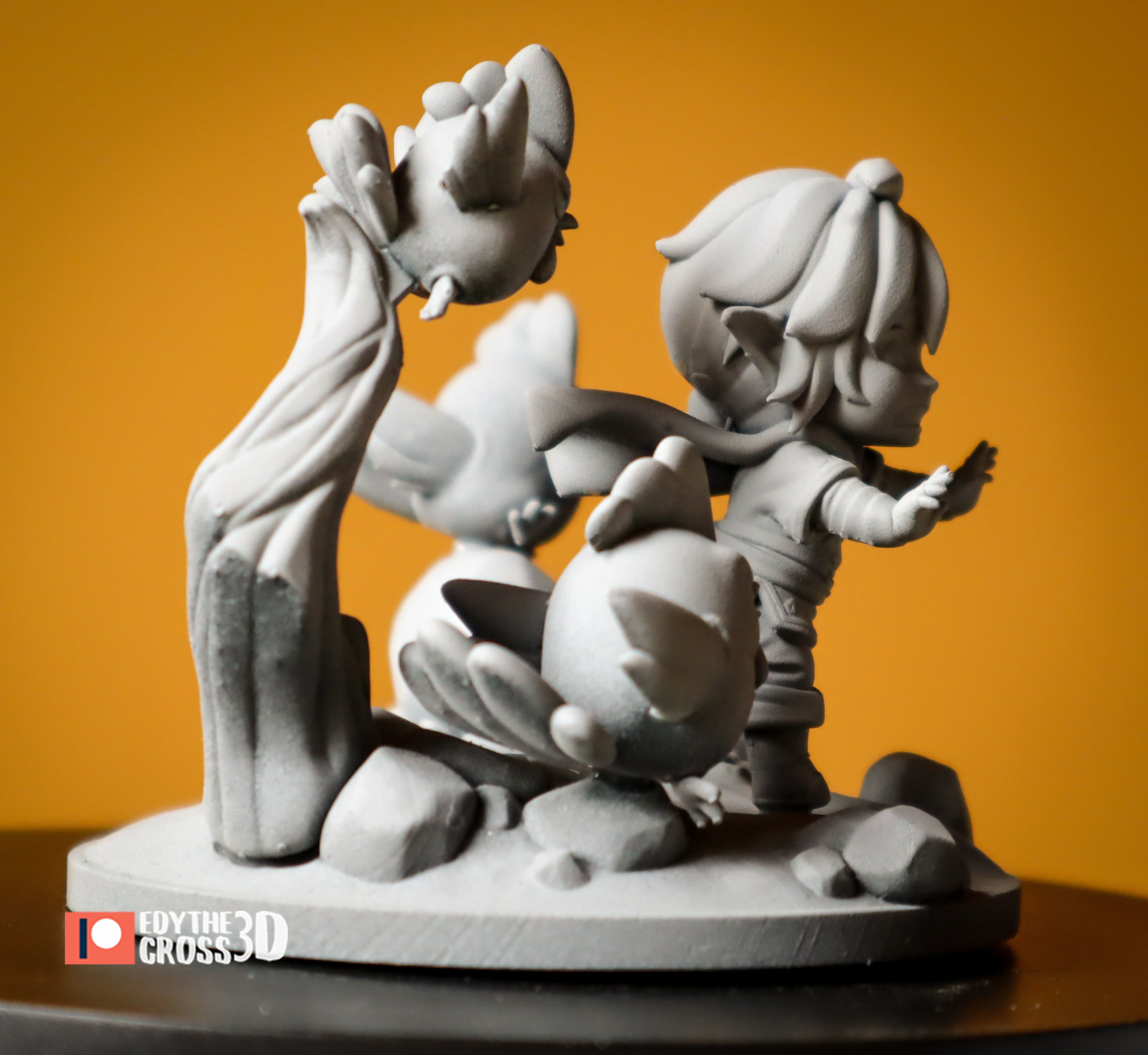 Link - Zelda Breath of the Wild 3D model 3D printable | CGTrader