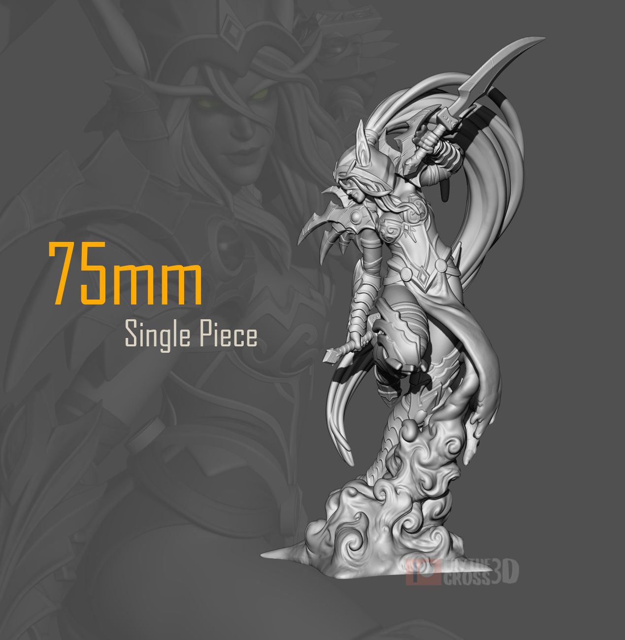 Valeera Sanguinar - World of Warcraft 3D print model_2