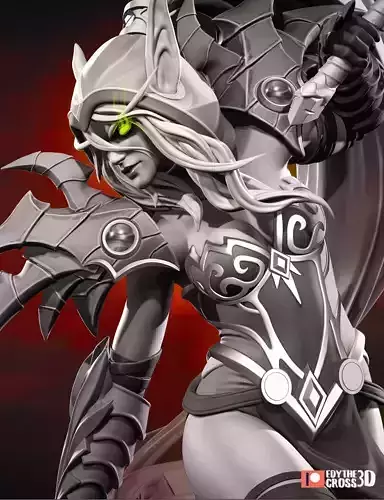 Valeera Sanguinar - World of Warcraft 3D print model