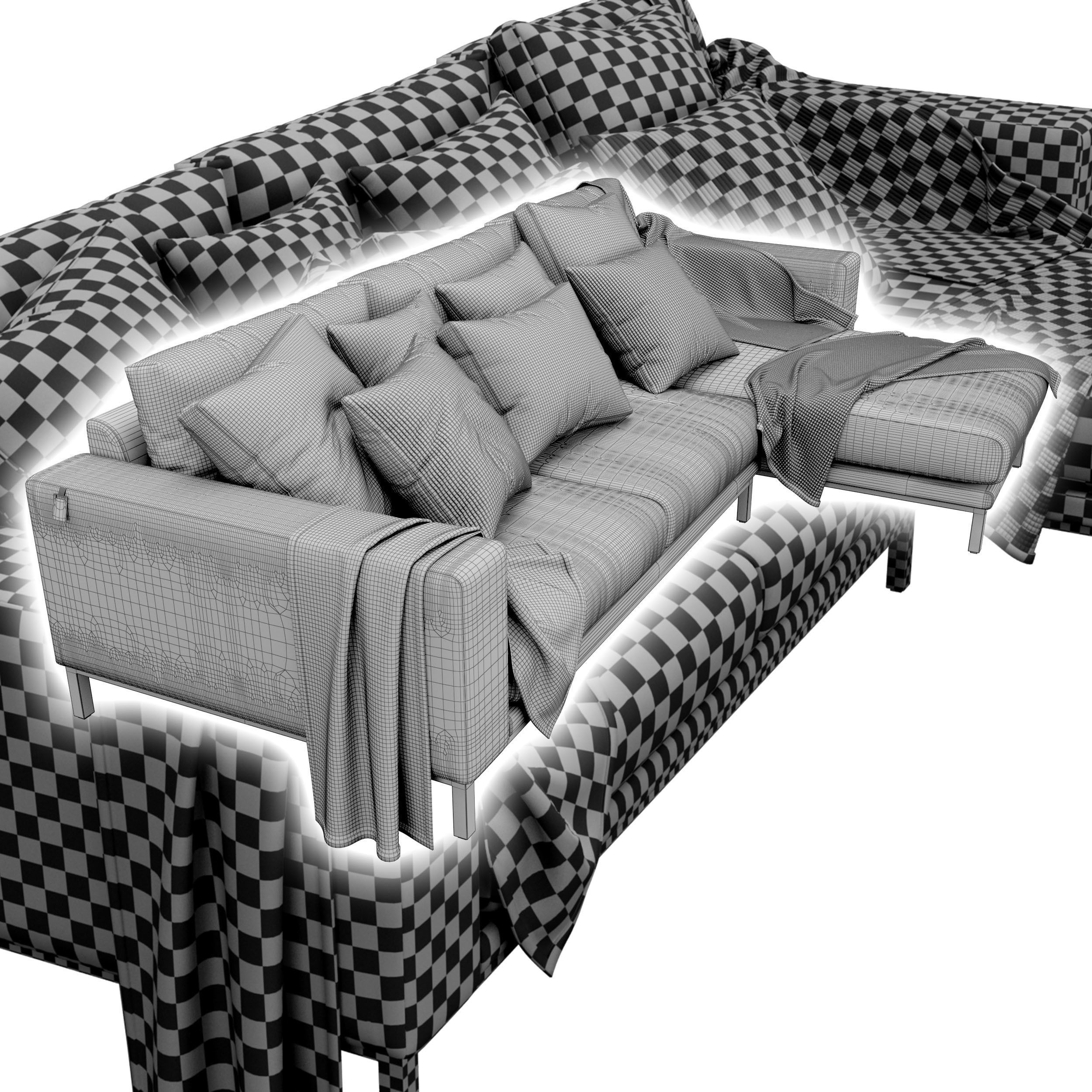 Delavega Sofa F207 3D model_2