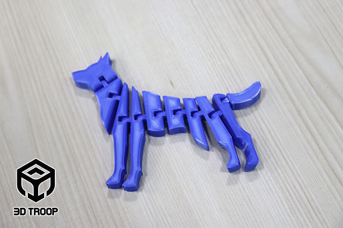 DOG FLEX Free 3D print model