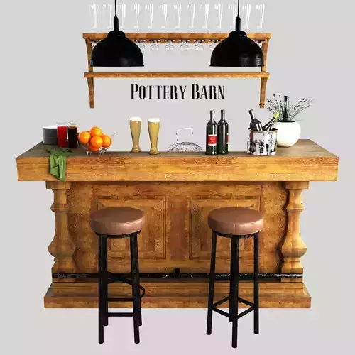 Pottery barn Banks Bar