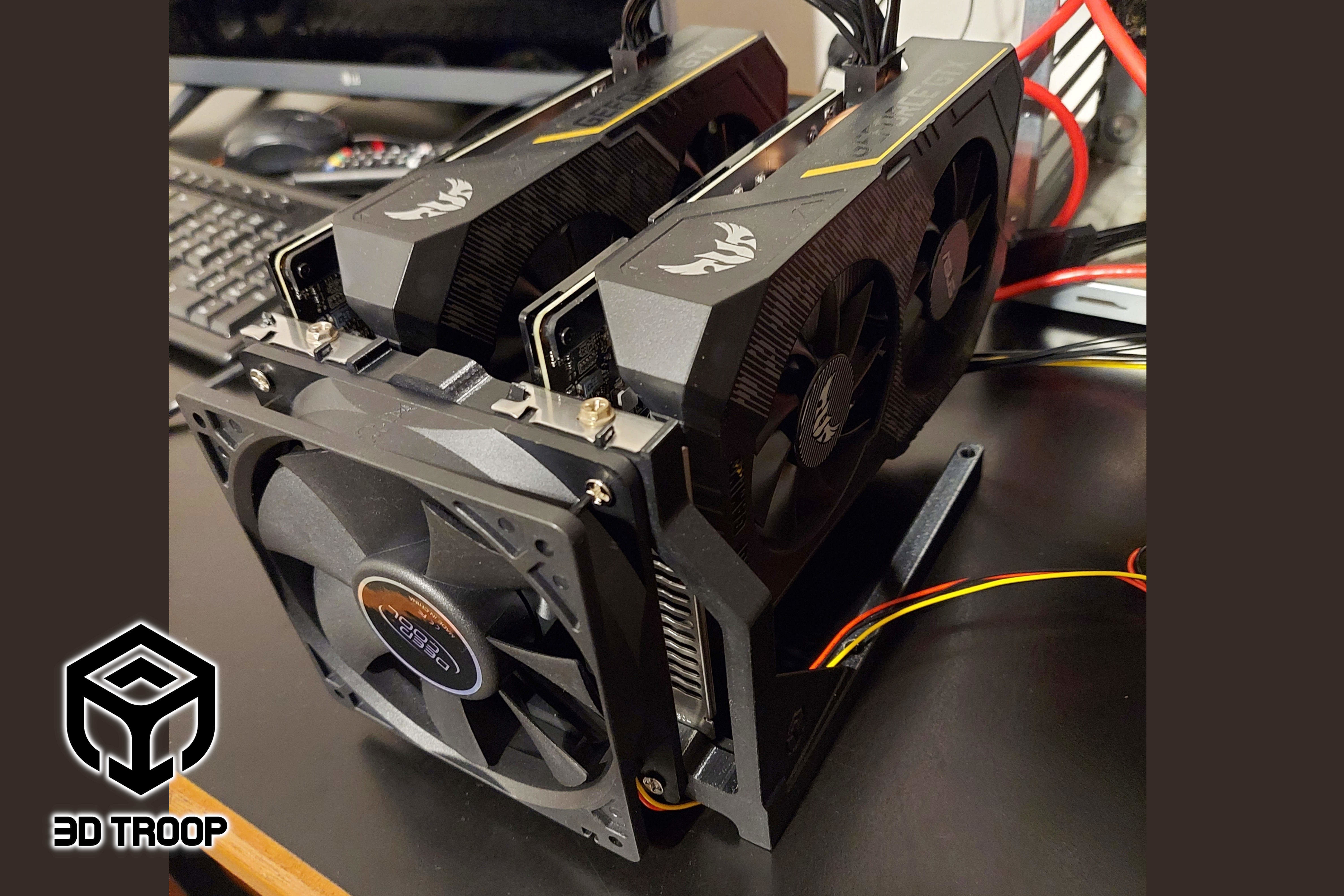 GPU DOUBLE EXTERNAL SUPPORT 3D print model_8