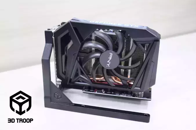 GPU SINGLE EXTERNAL SUPPORT 3D print model