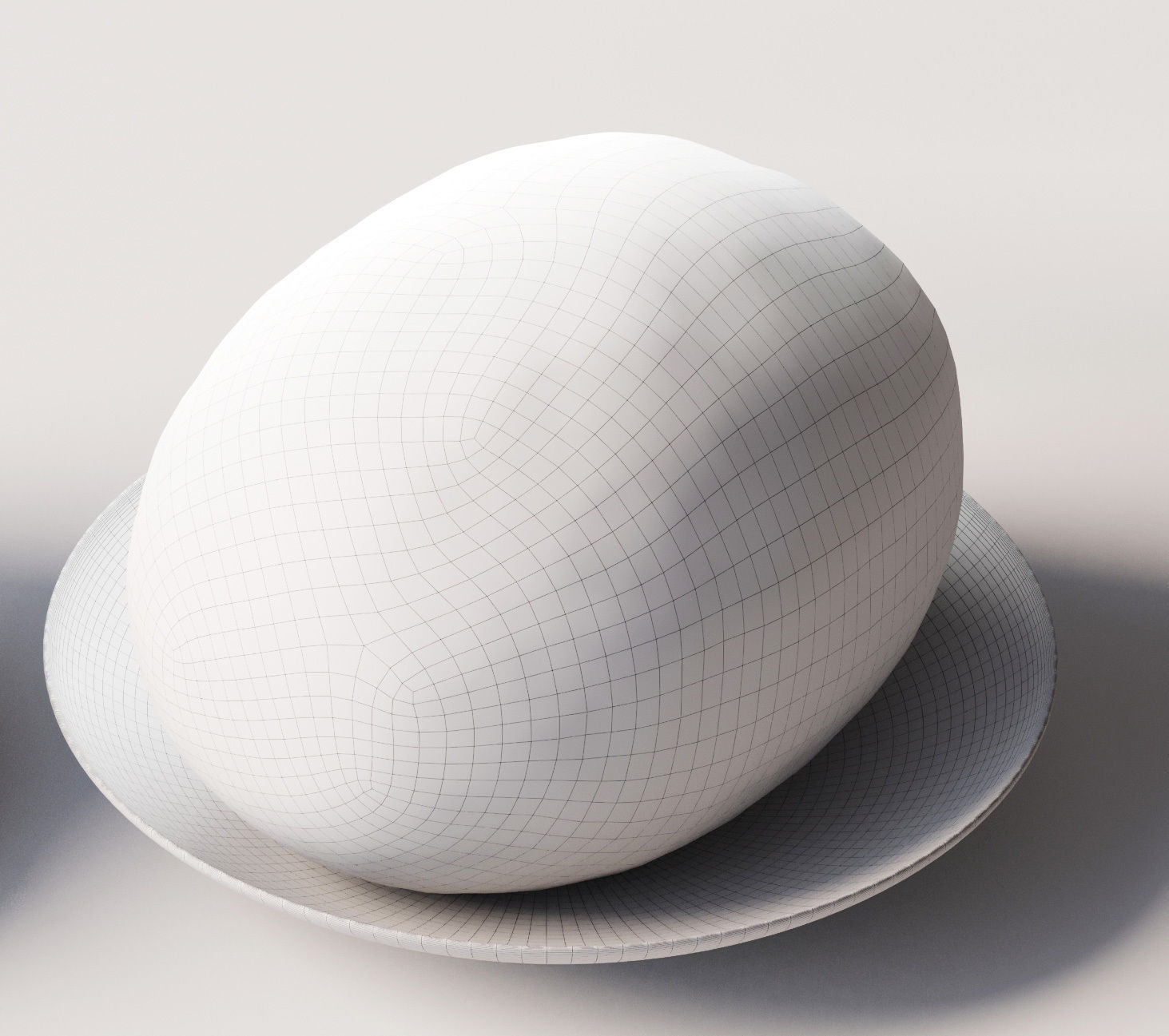 Melon galia Low-poly 3D model_12