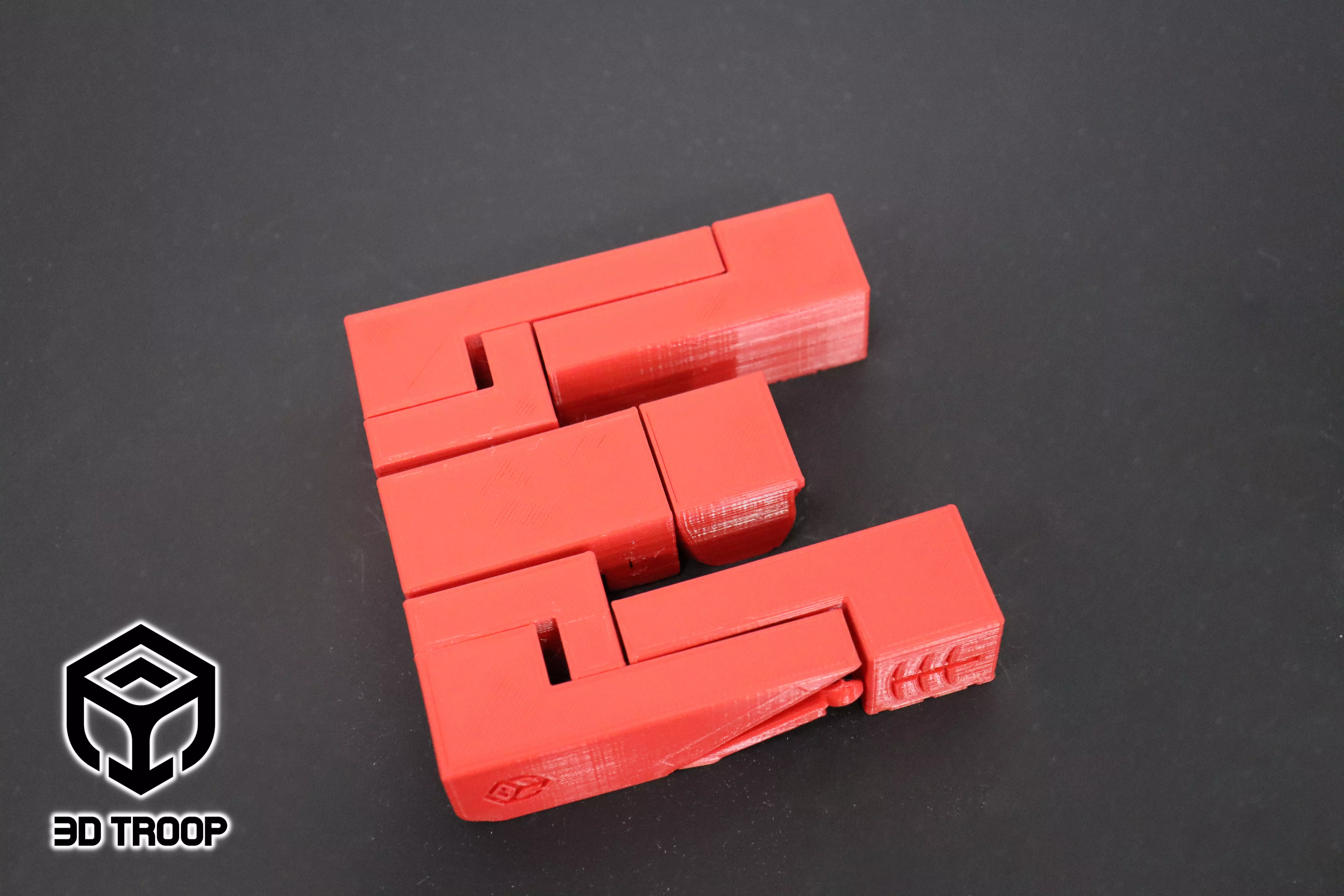 LETTER ROBOT E 3D print model