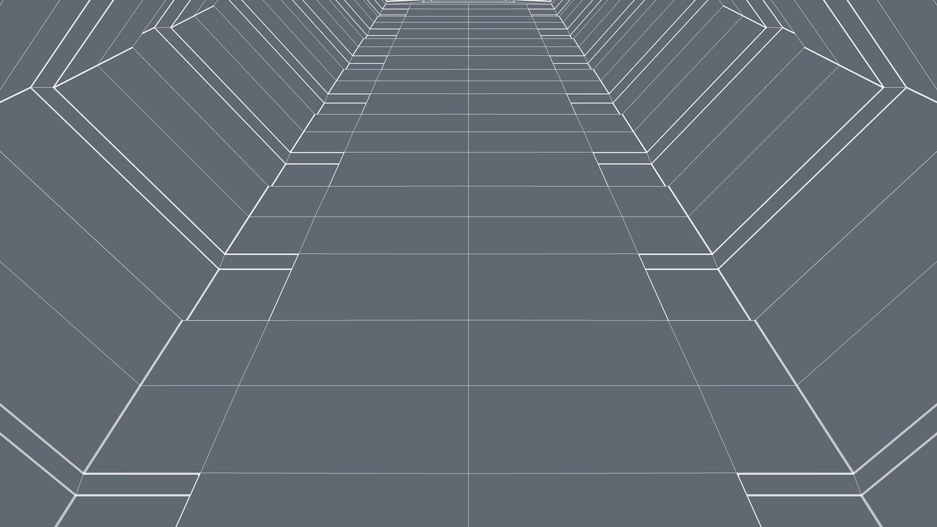 Sci Fi Tunnel 3D model_10