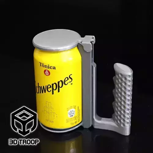 AUTOMATIC CAN HOLDER 3D print model