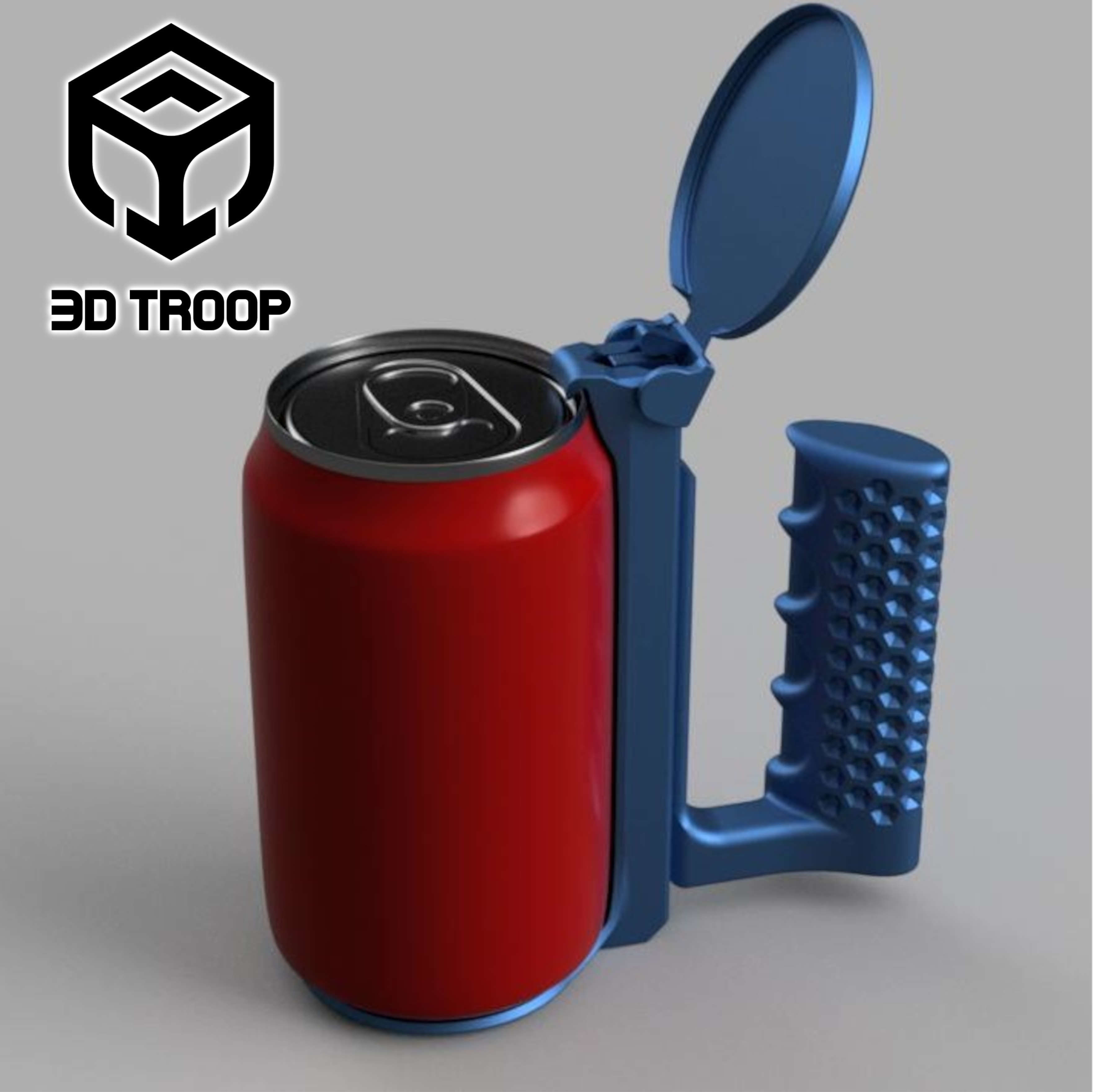AUTOMATIC CAN HOLDER 3D print model_5