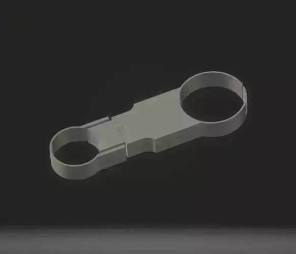 Gauge holder for steering column  VW Beetle 3D print model