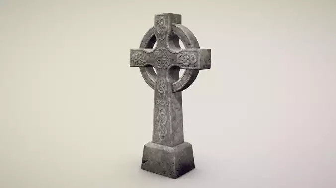 Celtic Cross gravestone