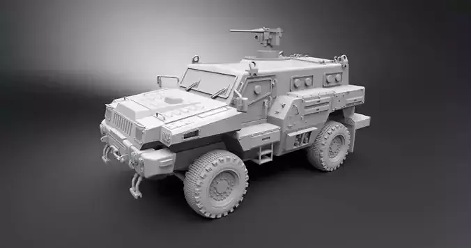 Paramount Marauder Scale model  