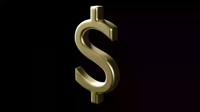 Dollar Sign 3d Printable
