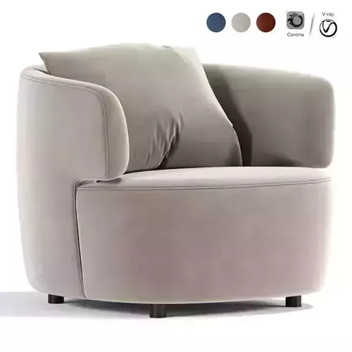 Elain Armchair 3D model