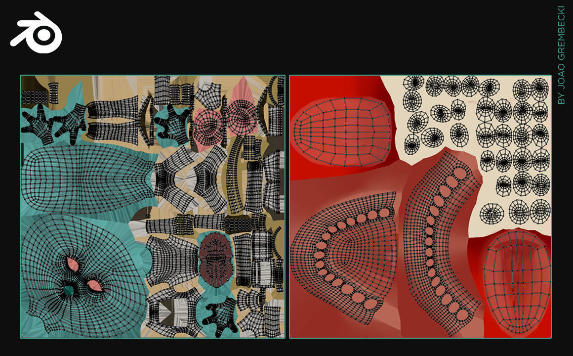 Alien Cartoon Low-poly 3D model_16