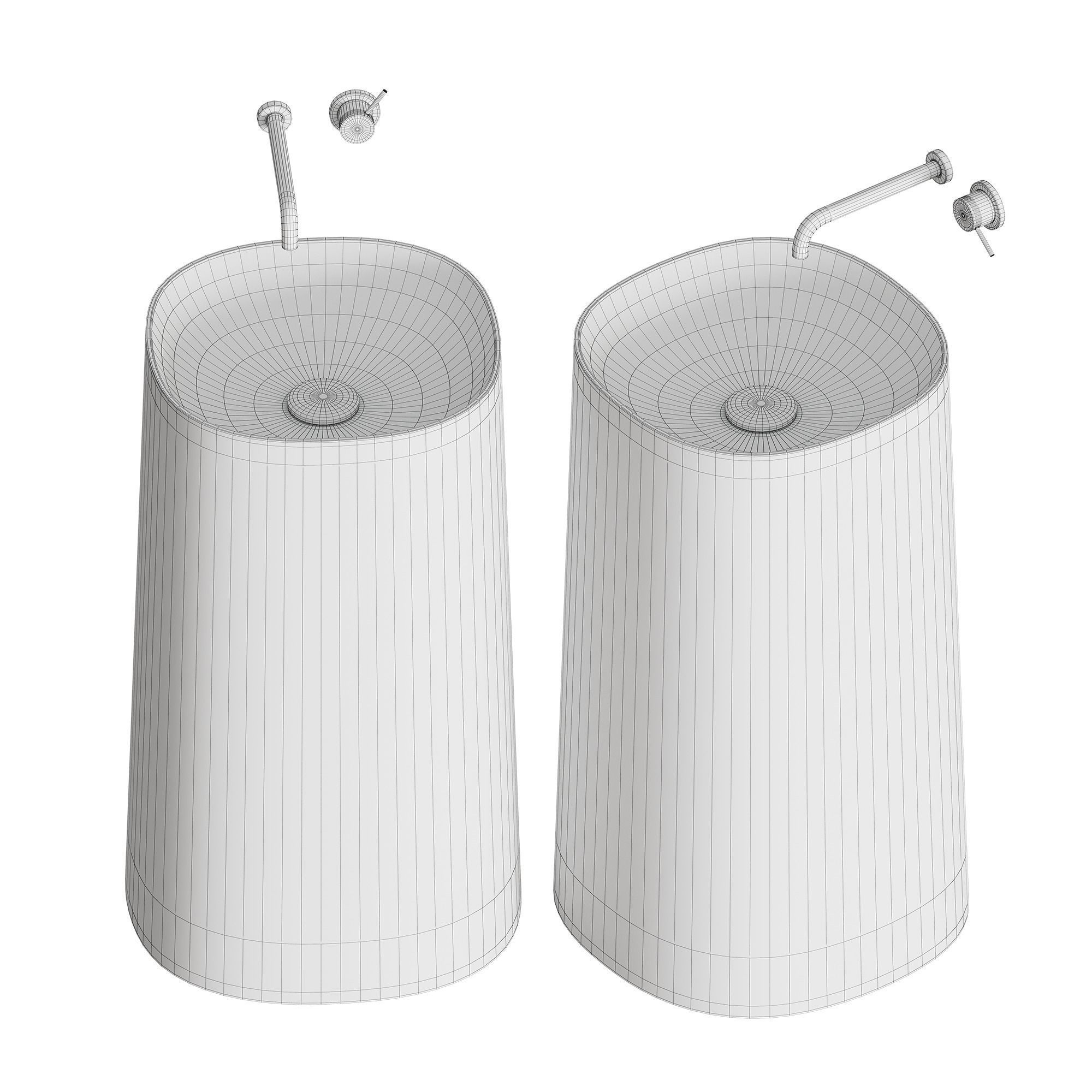 Acquabella VARS Washbasin 3D model_4