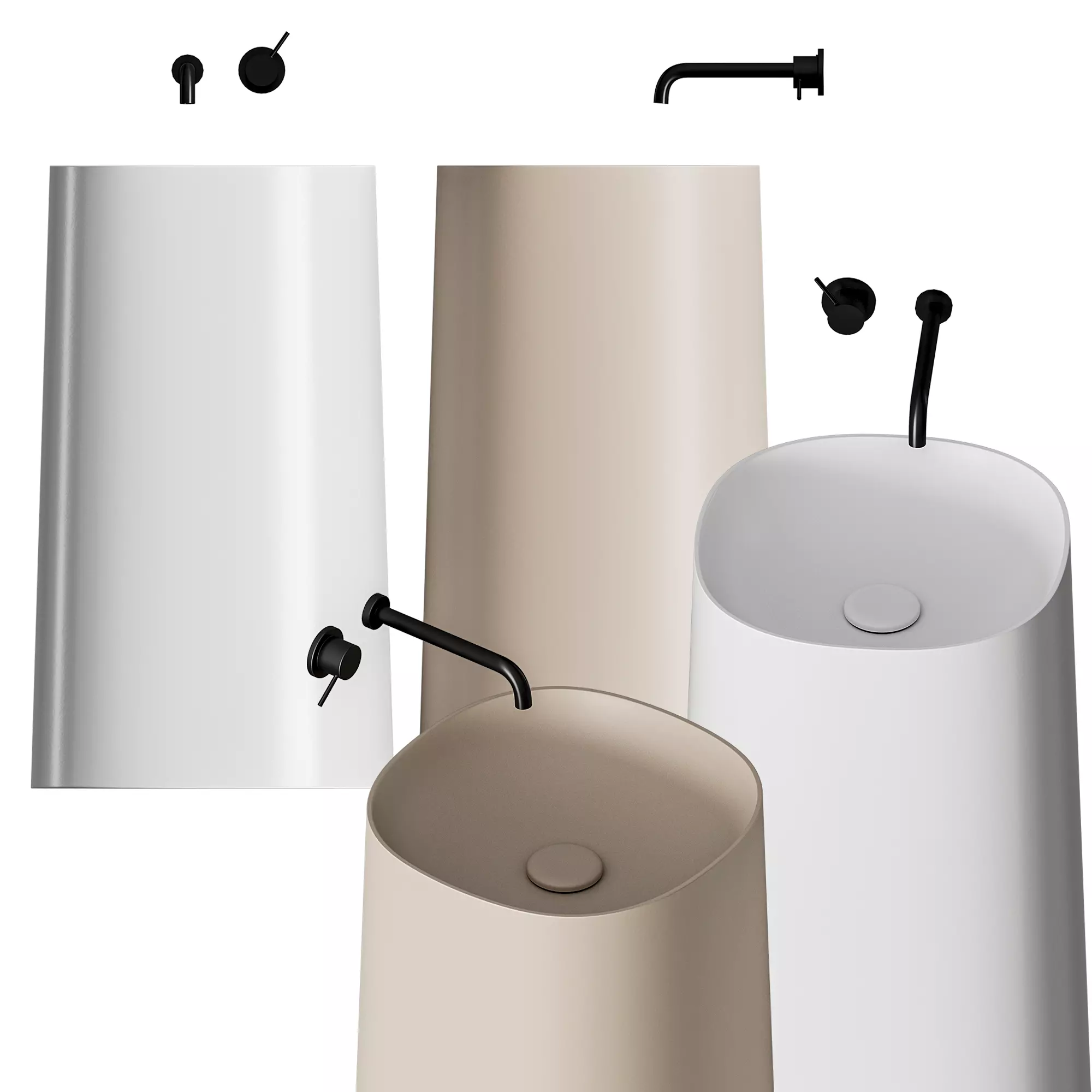 Acquabella VARS Washbasin 3D model_0