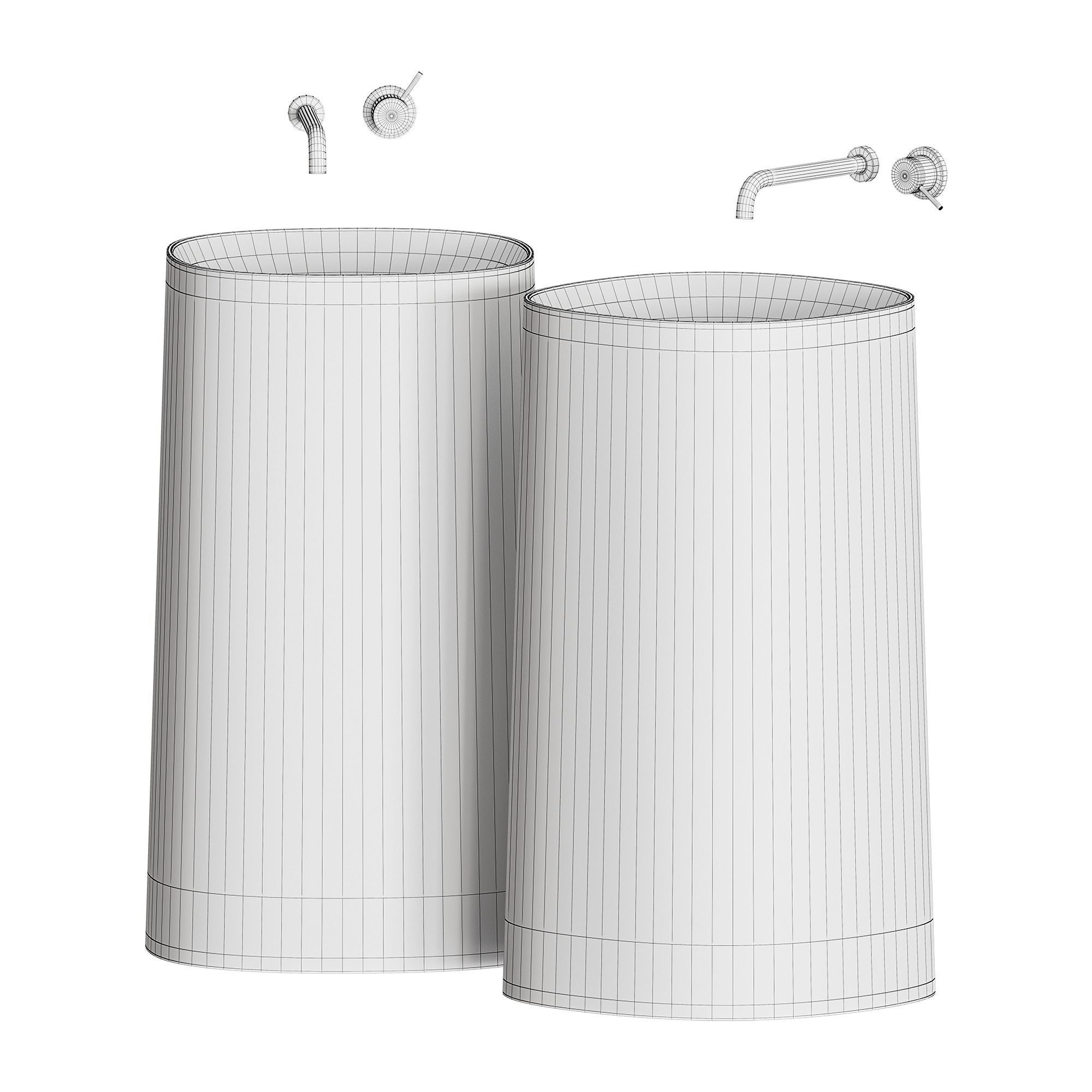 Acquabella VARS Washbasin 3D model_5