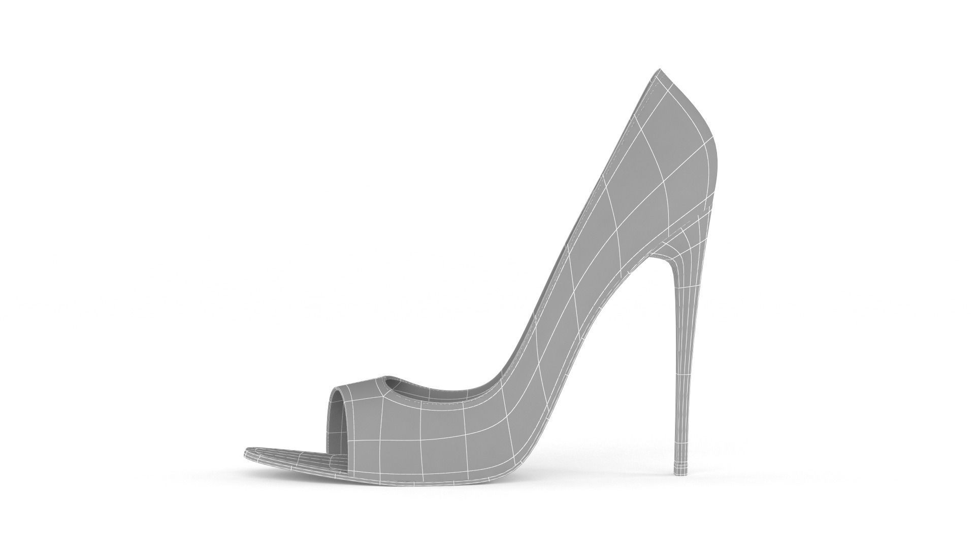 Women Shoes 3D model_7