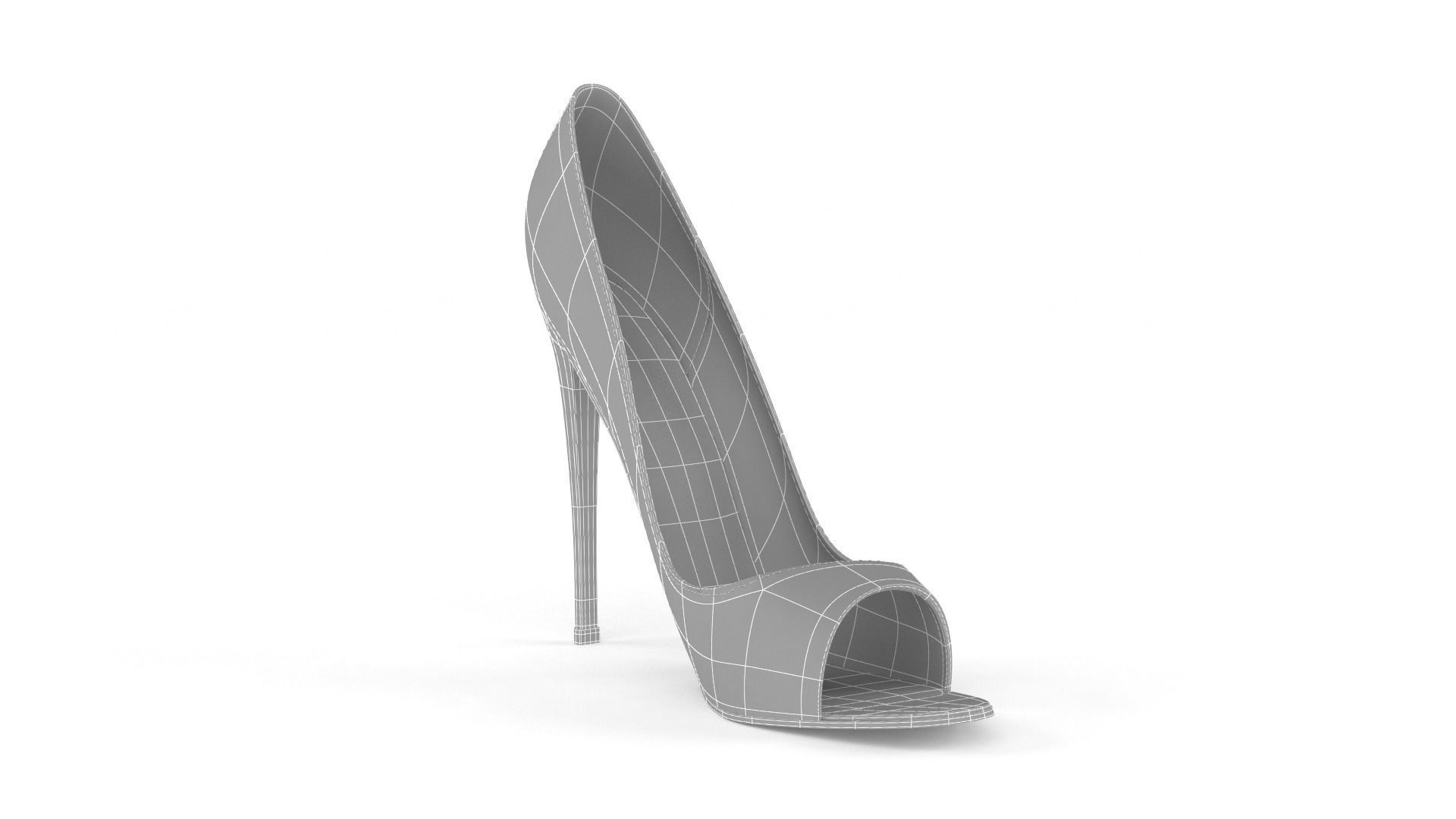 Women Shoes 3D model_10