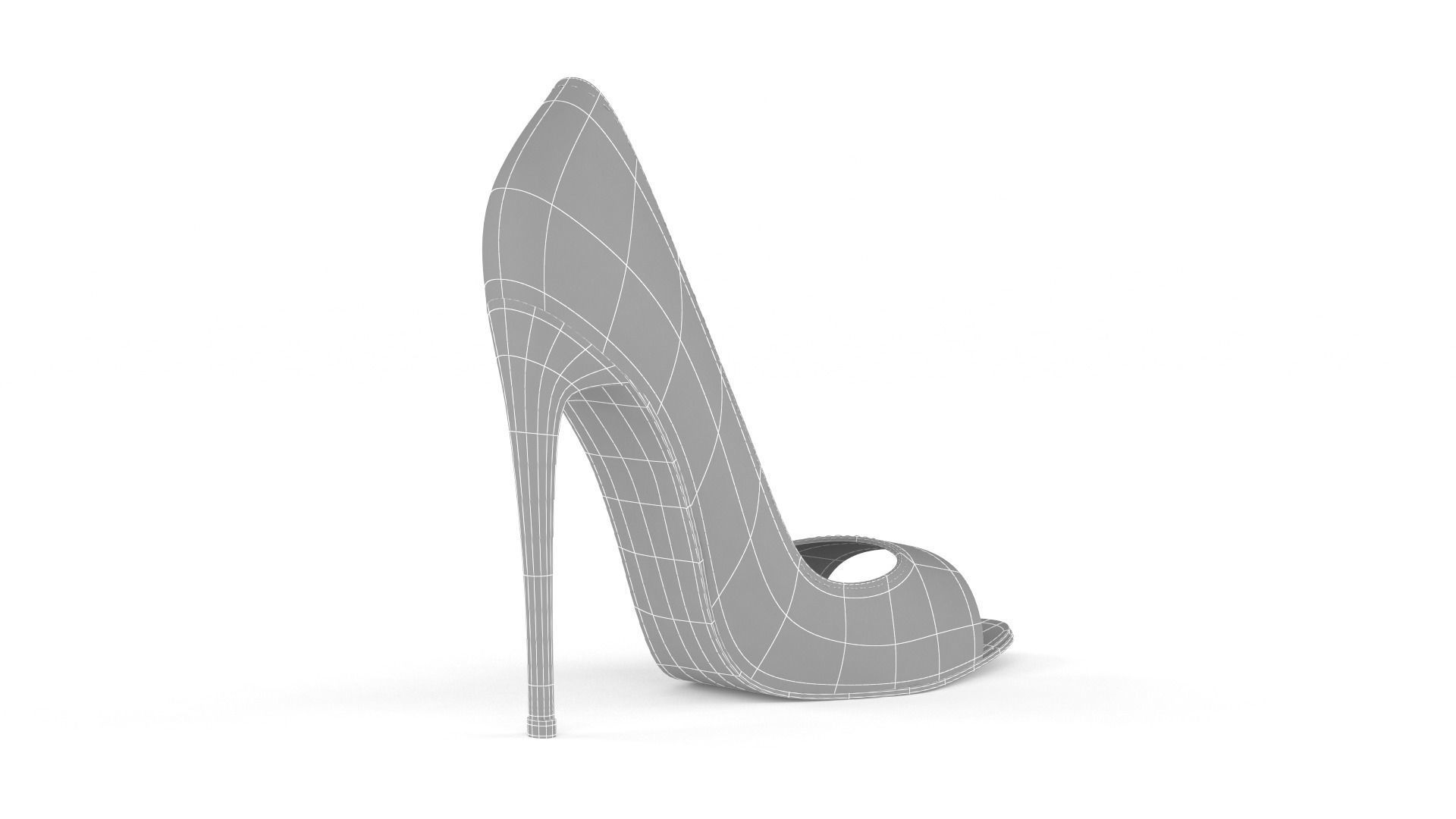 Women Shoes 3D model_9