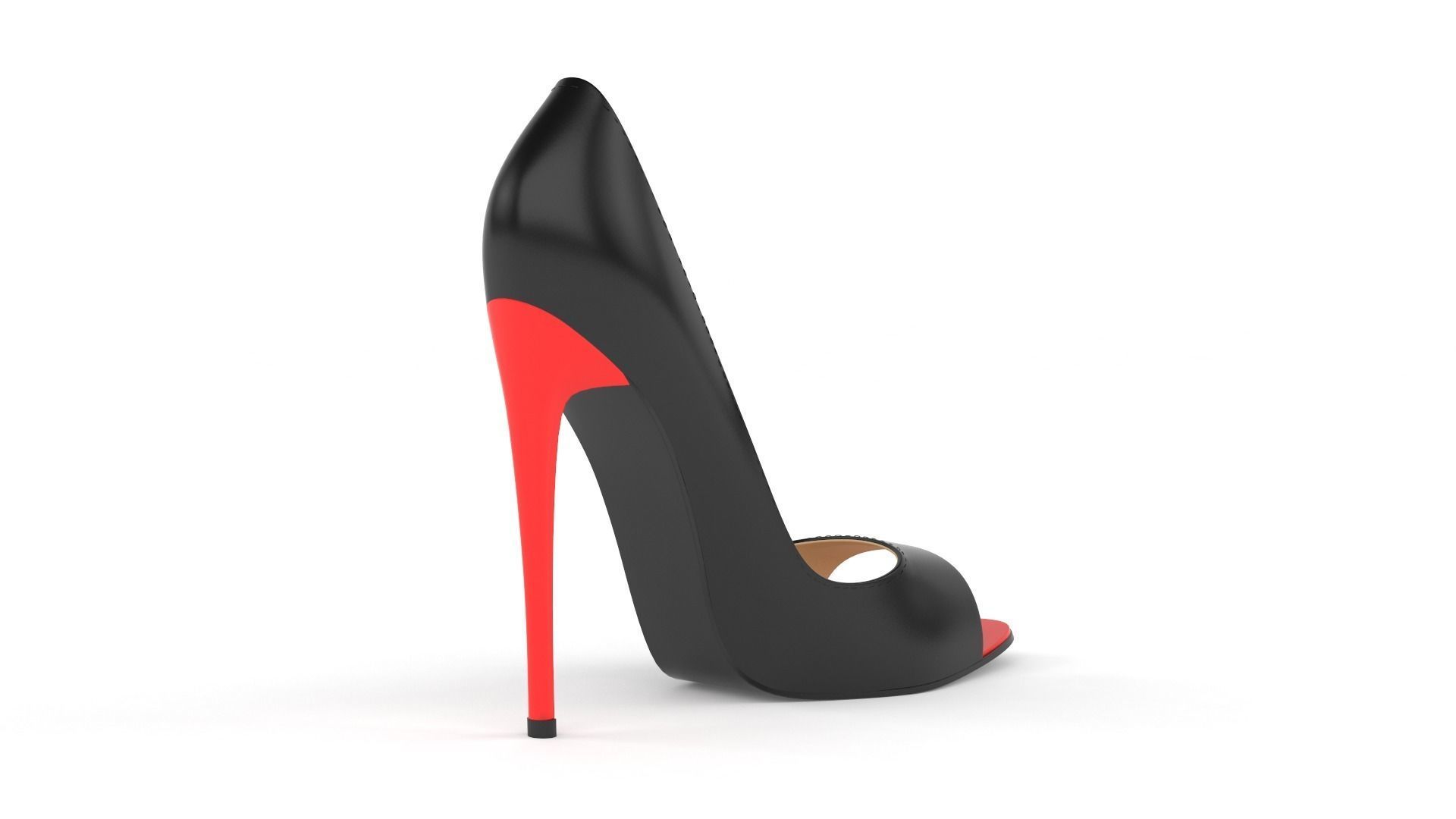 Women Shoes 3D model_3