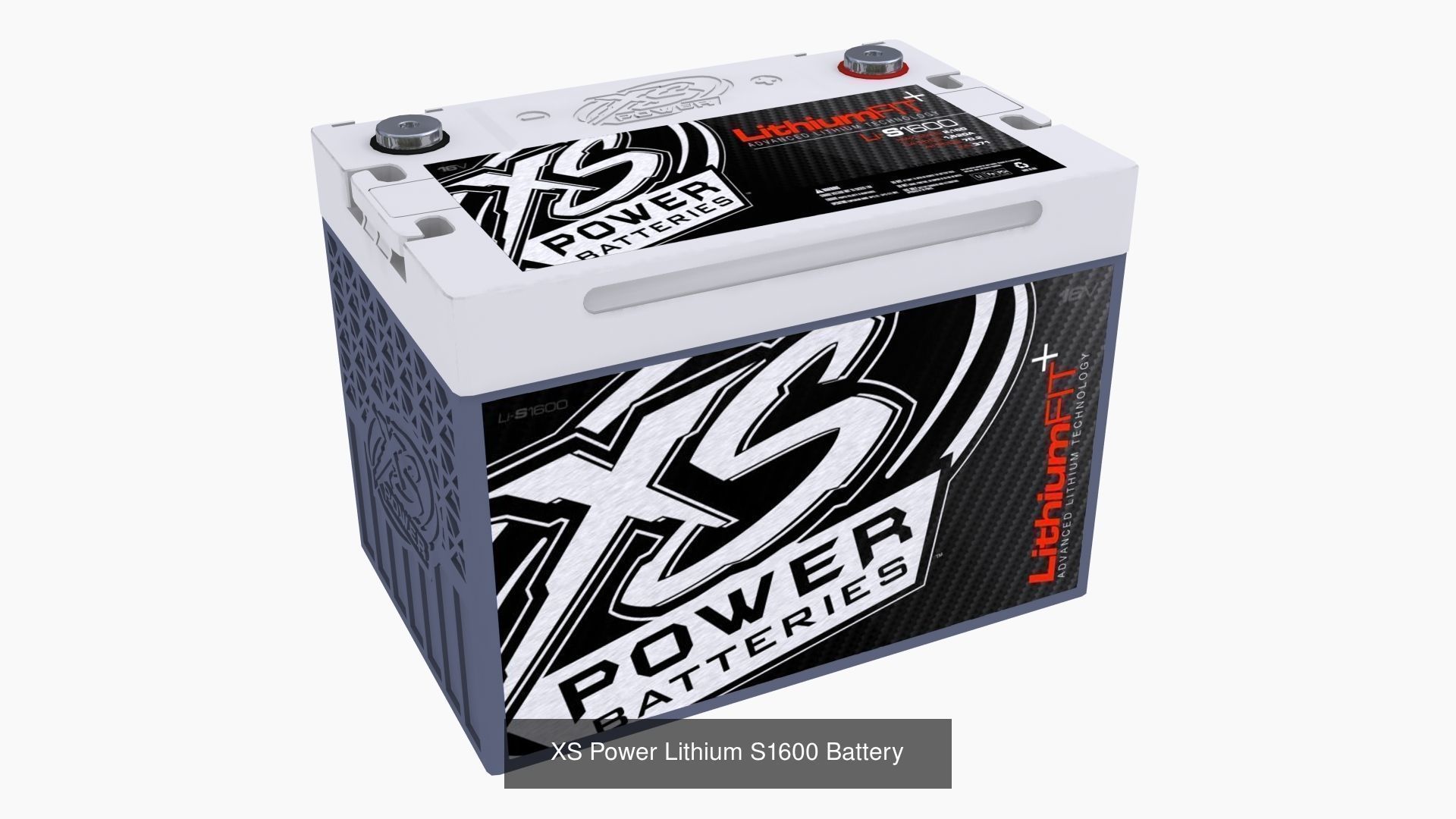 XS Power S1600 and Lithium Racing Batteries 3D Model Collection_3