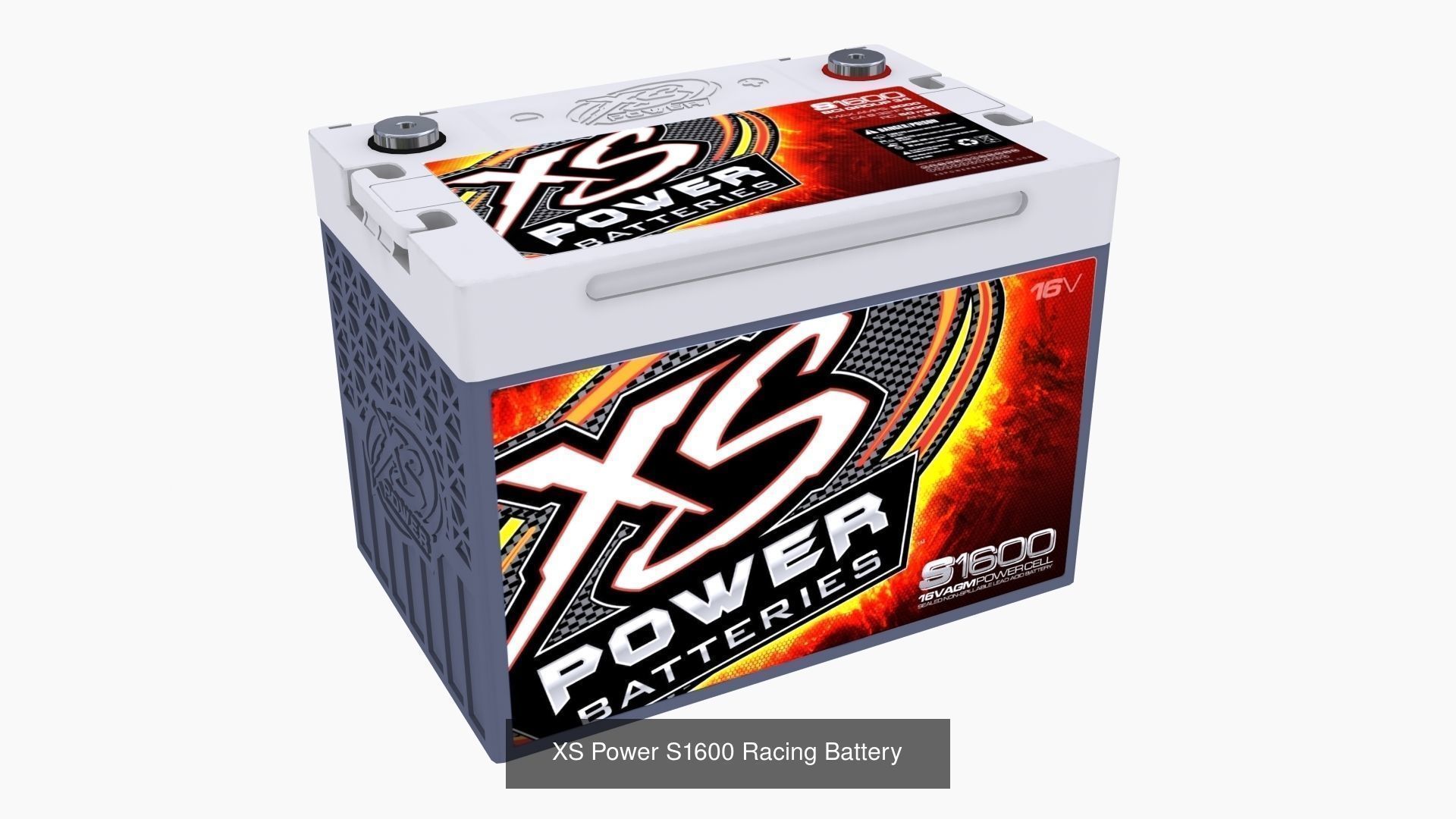 XS Power S1600 and Lithium Racing Batteries 3D Model Collection_2