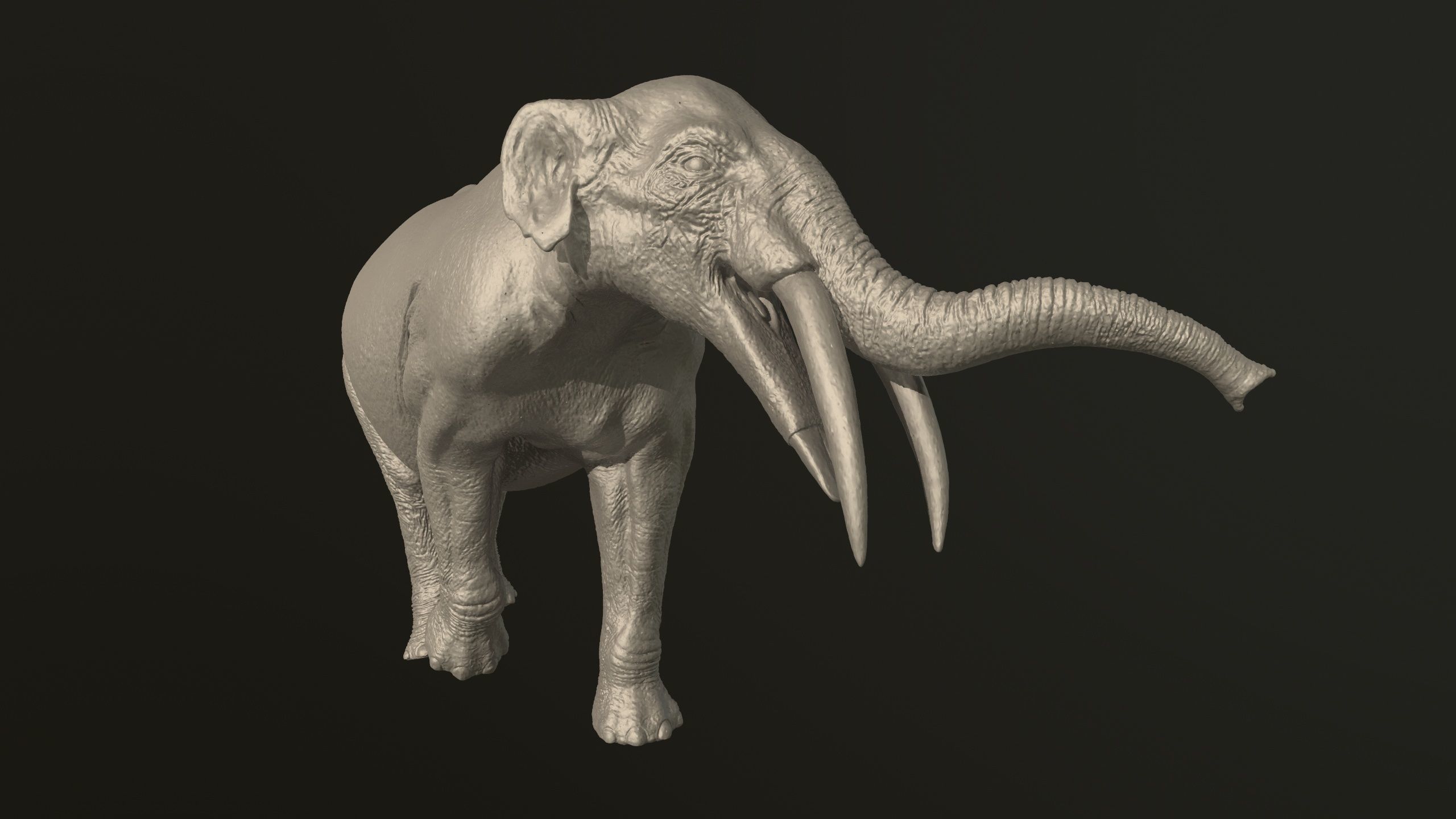 Gomphotherium steinheimense 3D print model_4