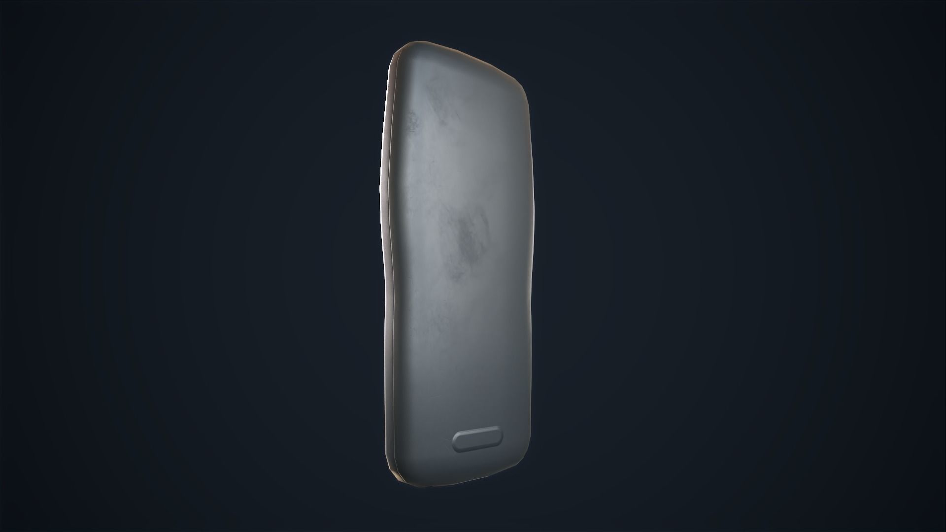 Old Mobile phone Low-poly 3D model_7