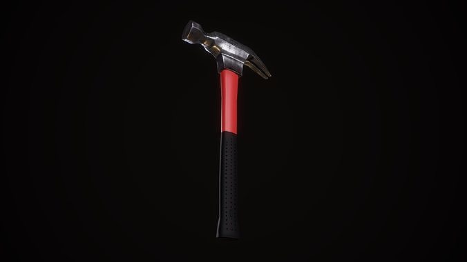 Hammer Free low-poly 3D model